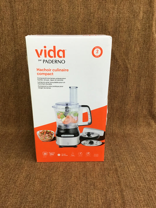New! Vida by Paderno Compact Food Chopper