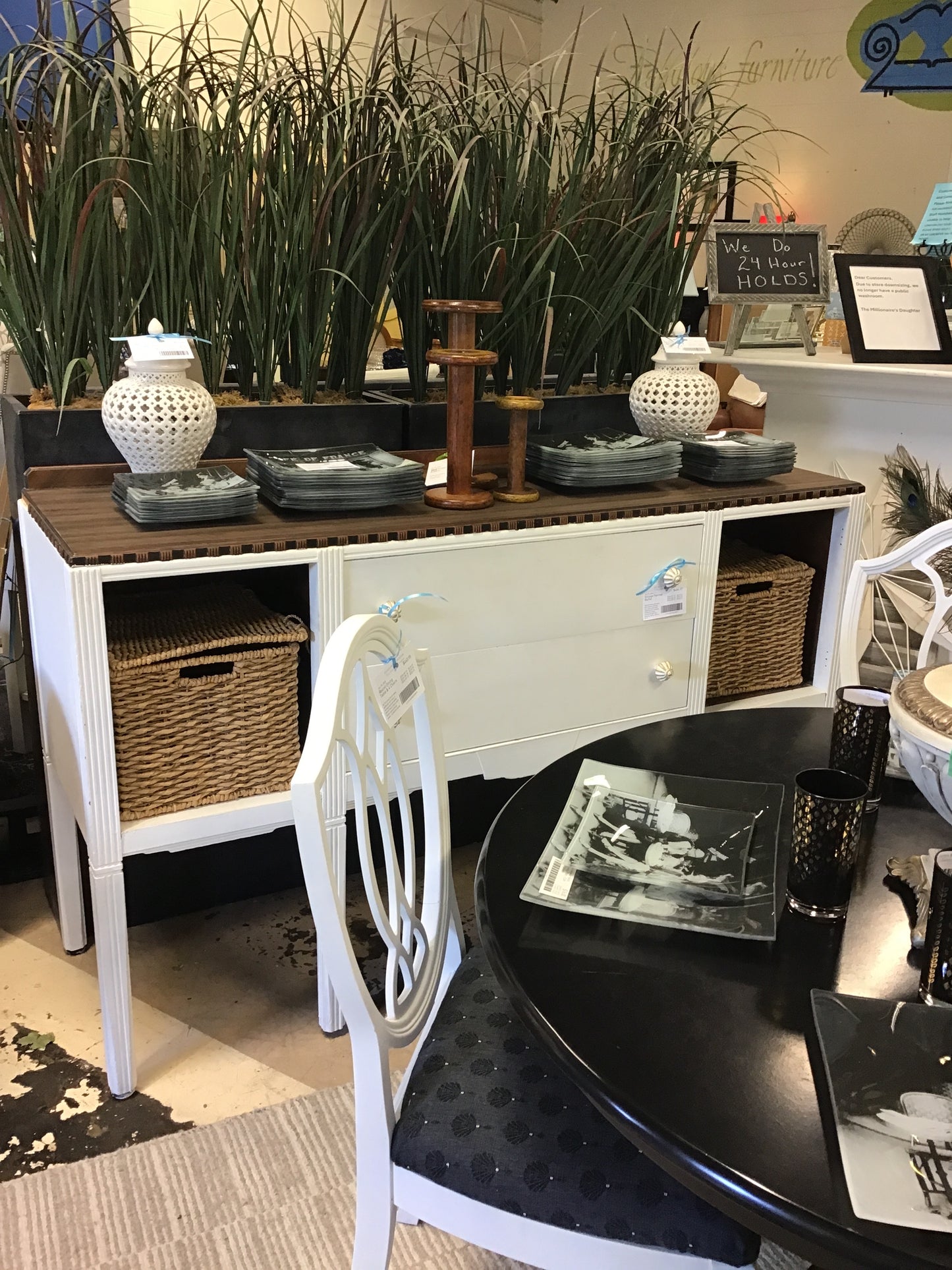 Vintage Painted Buffet