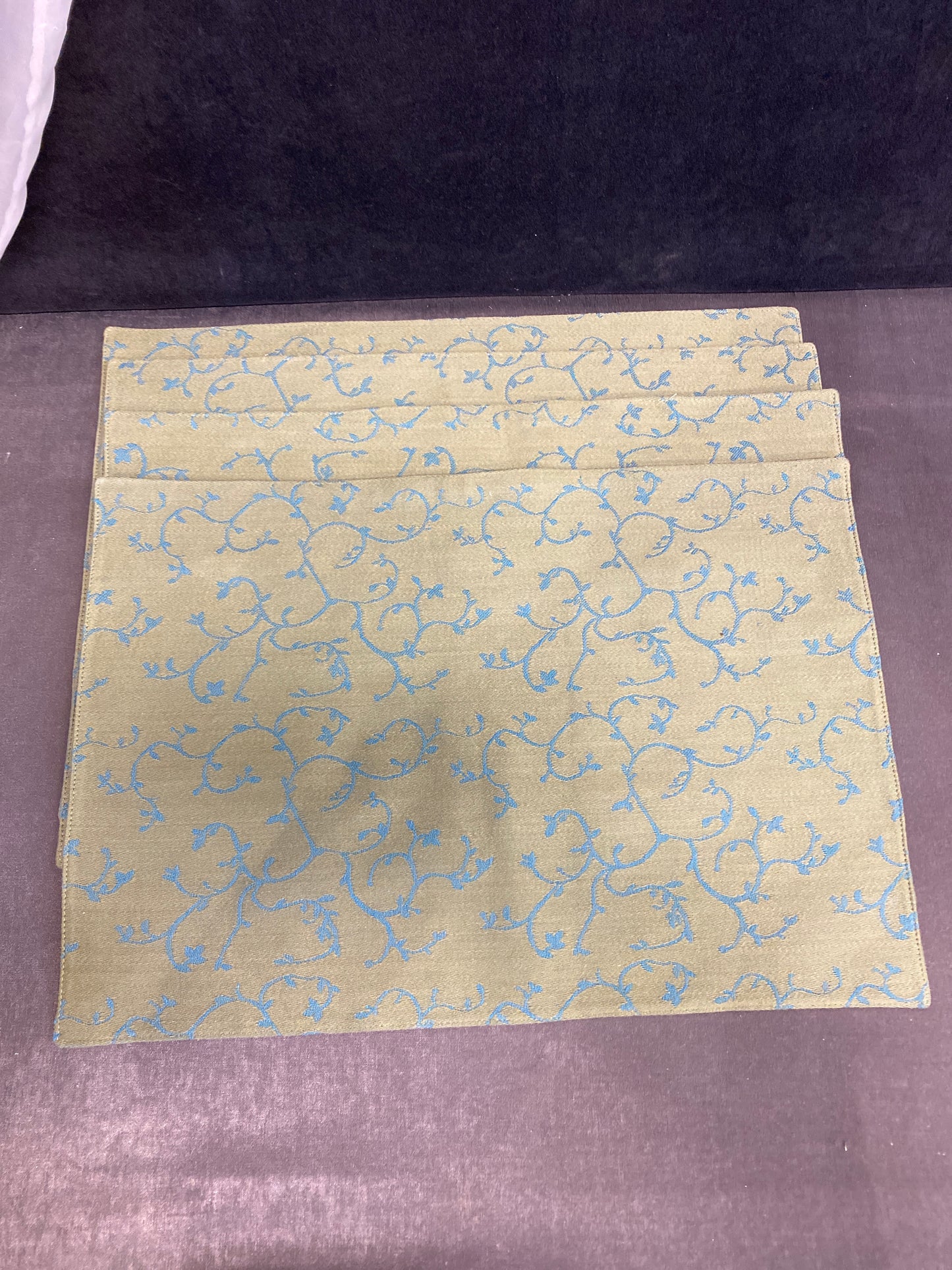 Set 4 Danica Placemats - Green