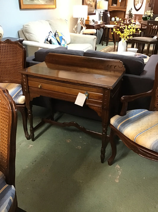 Dark Wood Vintage Hall Table