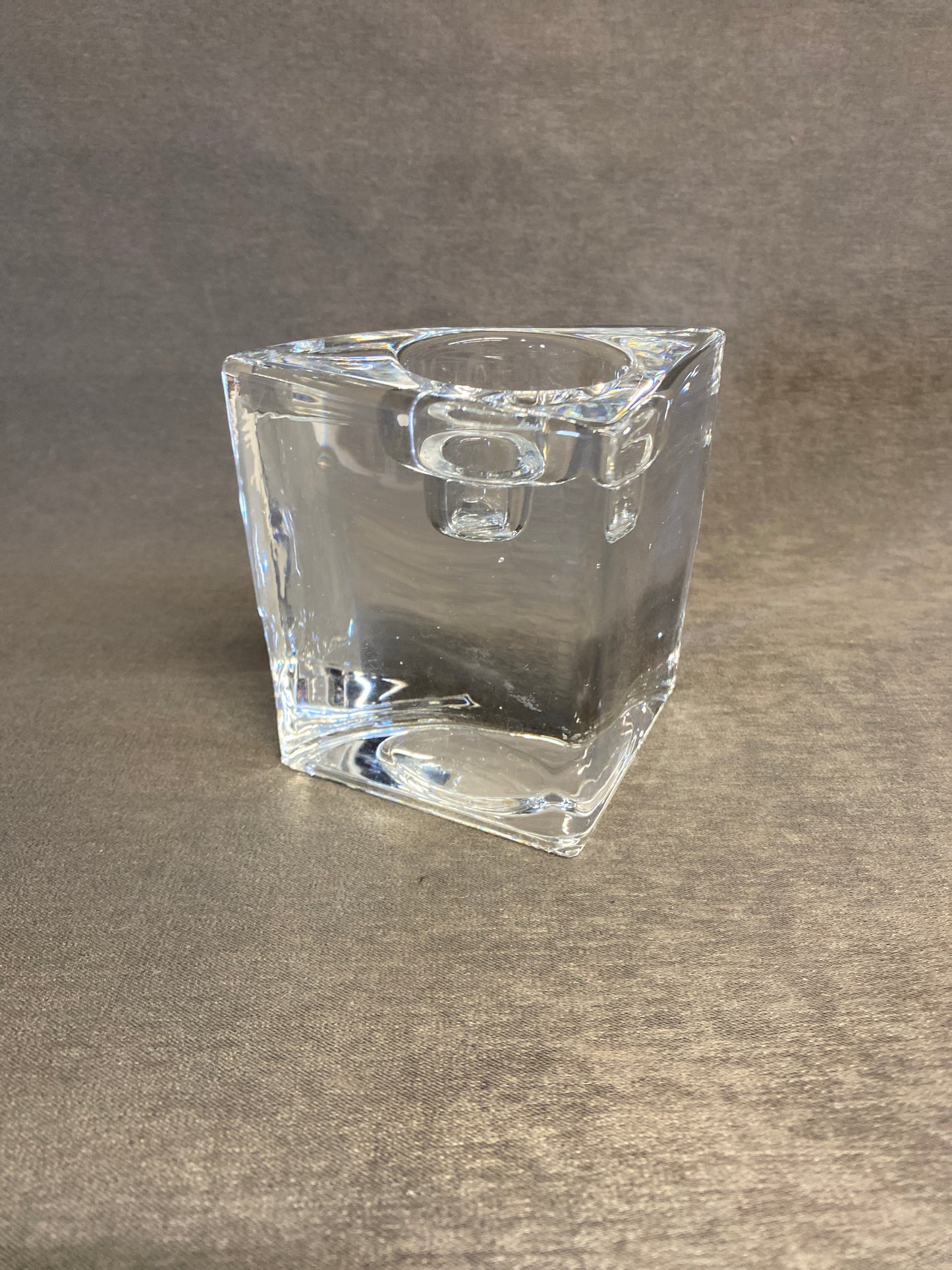 Orrefors "Quartet" Tea Light Holder - 3.5"