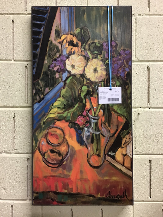 Frameless Print - Floral Still Life