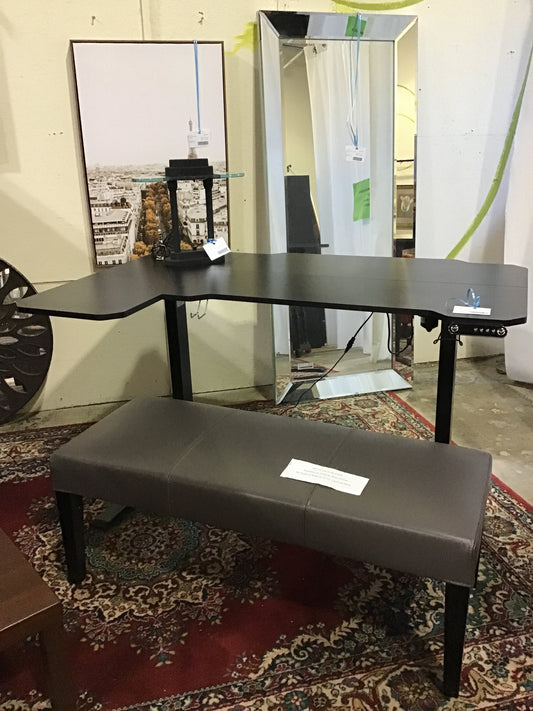 Electric L-Shaped Standing Desk