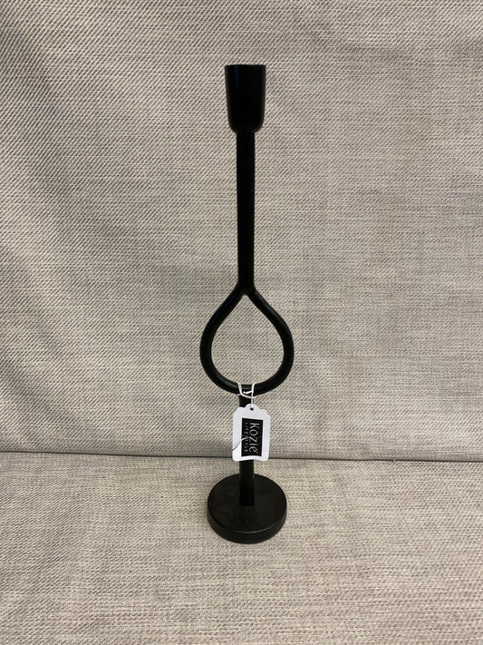 New! Koppers Home Candleholder - Black