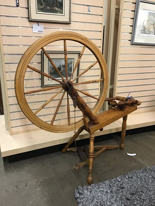 Vintage Spinning Wheel