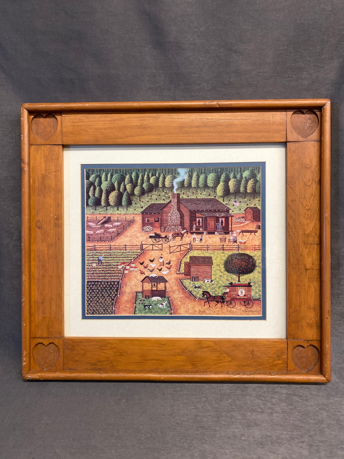 Framed Print - Farm Primitive