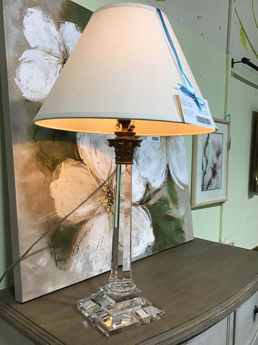 Visual Comfort Crystal Lamp