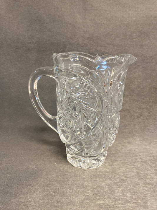 Pinwheel Crystal Jug