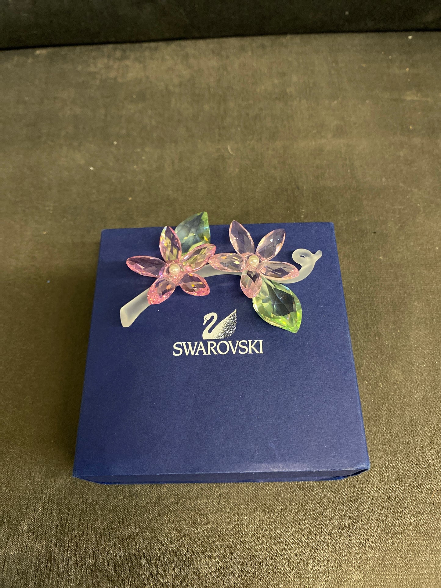 Swarovski Crystal Figurine - Double Jasmine