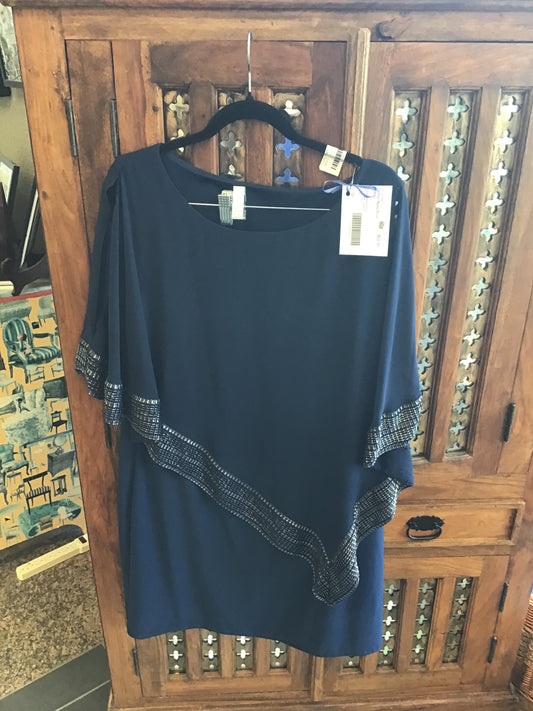 Pretty! Navy Blue Dress