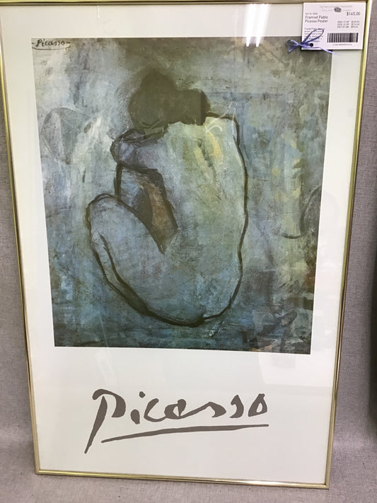 Framed Pablo Picasso Poster