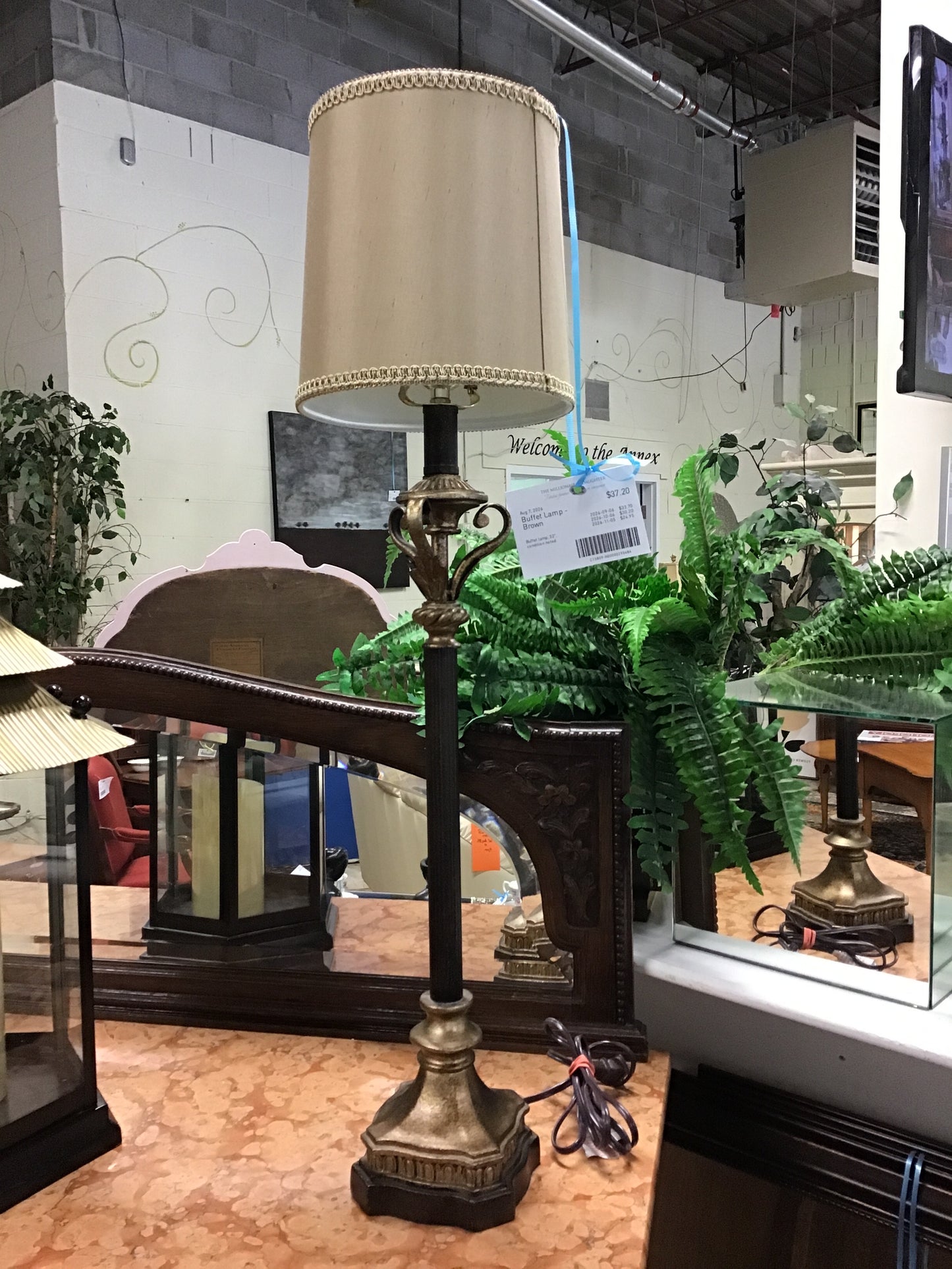 Buffet Lamp - Brown