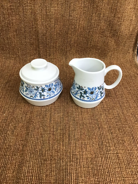 Noritake Cream & Sugar