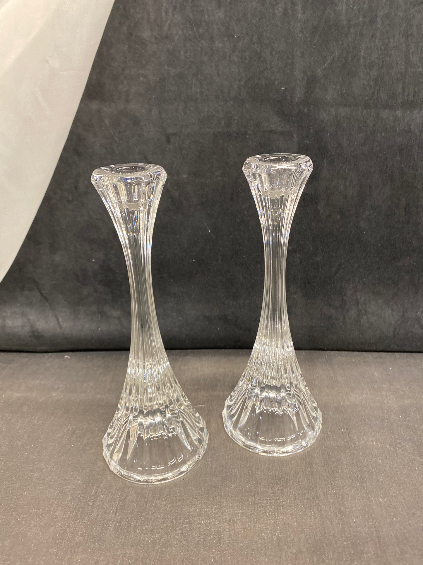 PAIR Mikasa "Park Lane" Candleholders