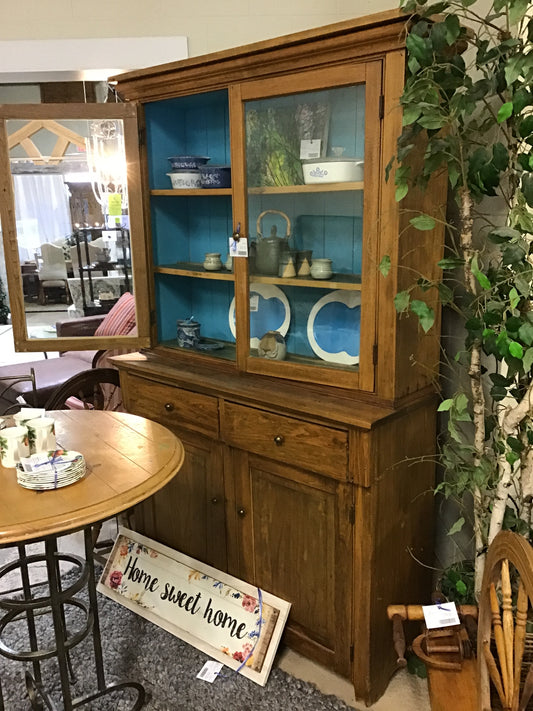 2PC Vintage Cabinet