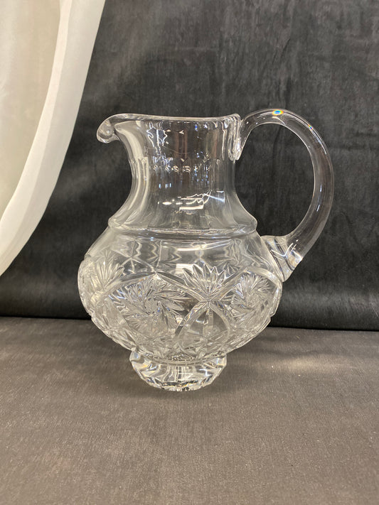 Pinwheel Crystal Jug