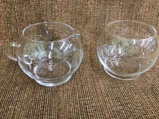 Princess House 'Heritage' Cream & Sugar Set