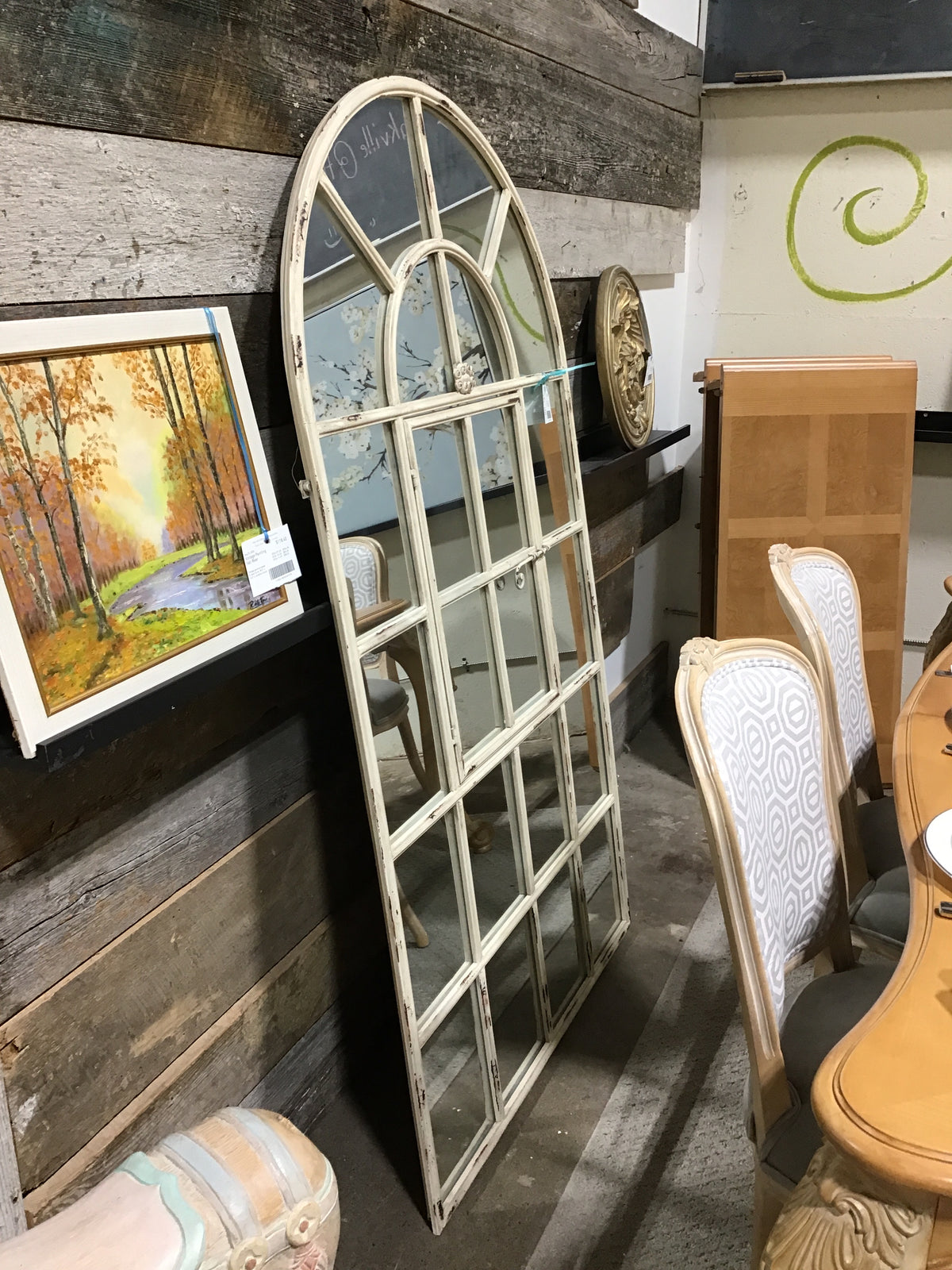 Large Arched Mirror