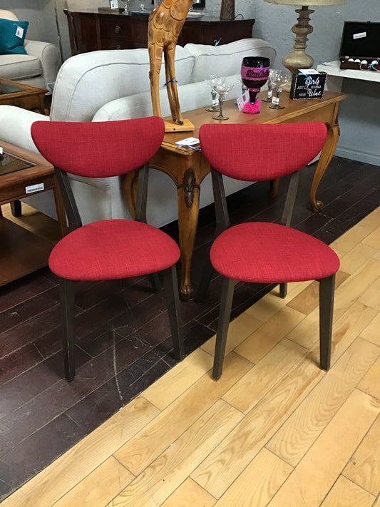 Pair Structube Accent Chairs