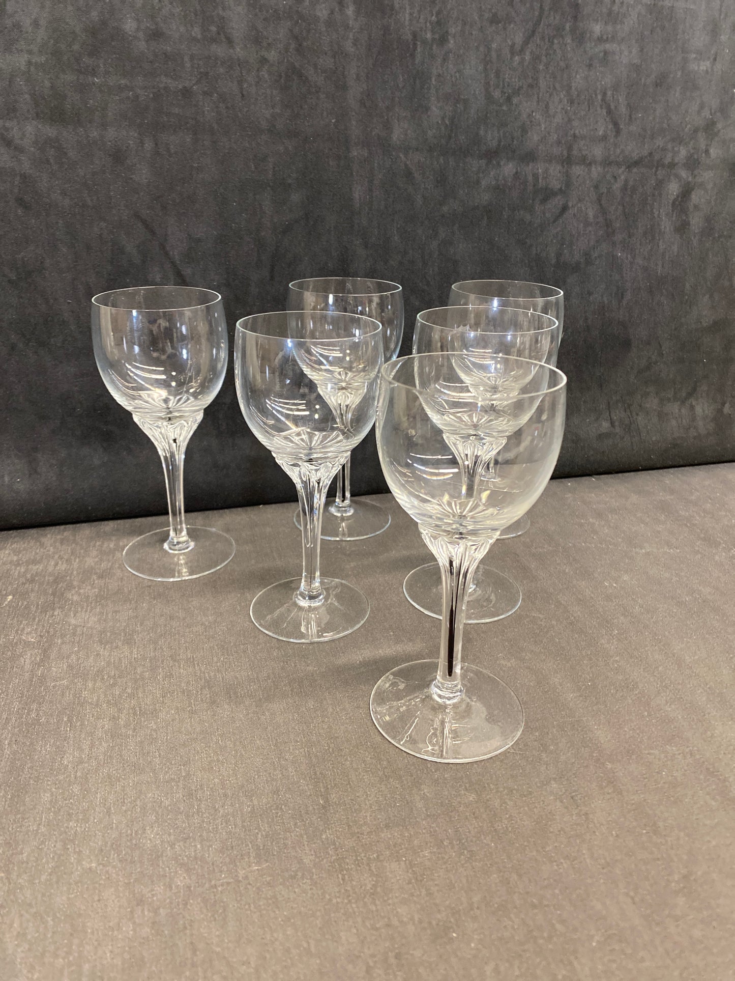 Set 6 Belfor "Exquisite" White Wine Glasses