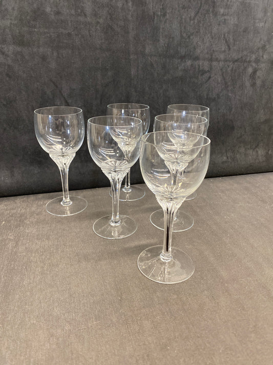 Set 6 Belfor "Exquisite" White Wine Glasses