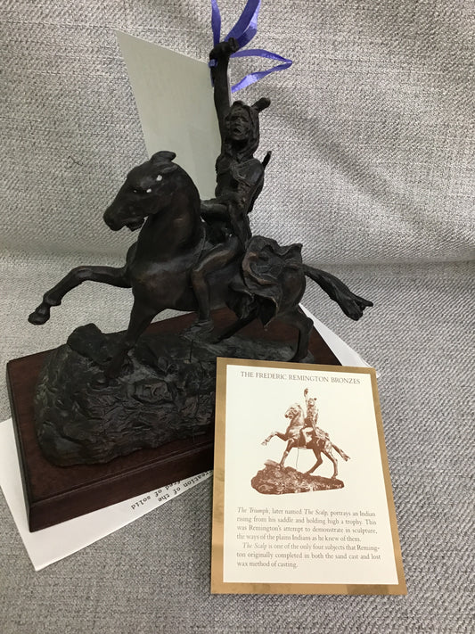 The Franklin Mint 'The Scalp' Figurine