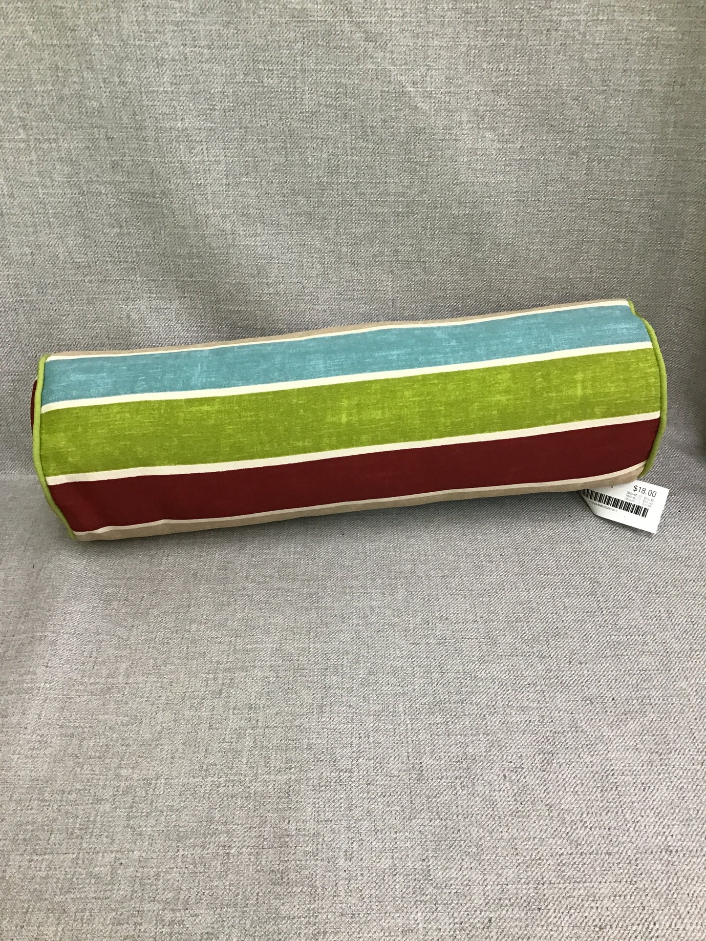 Brand New! Outdoor Bolster Pillow- 19" x 6"
