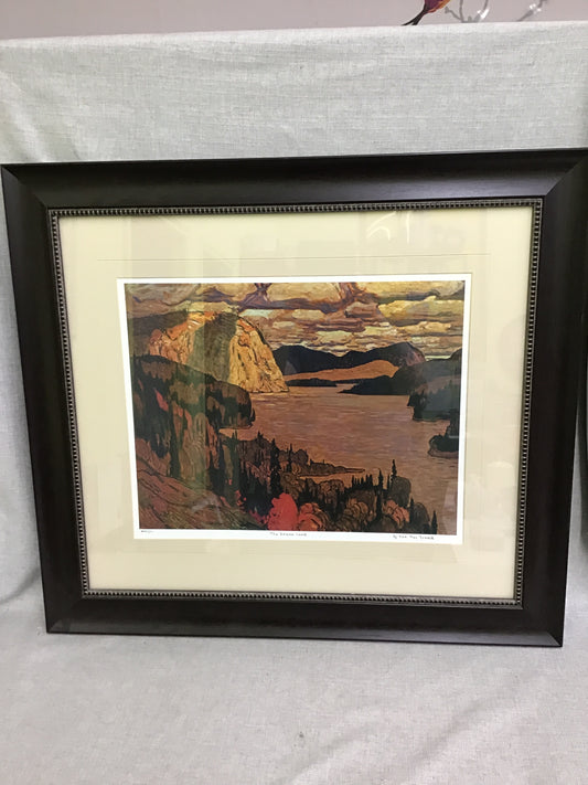 J.E.H. MacDonald 'The Solemn Land' Framed Print