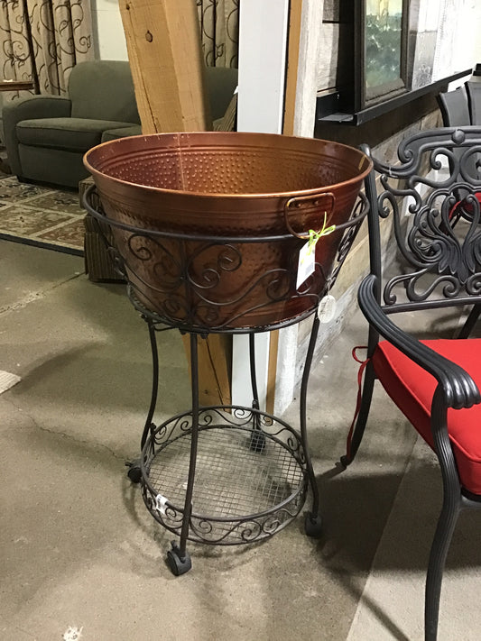 New! Rd Metal Chiller Cart