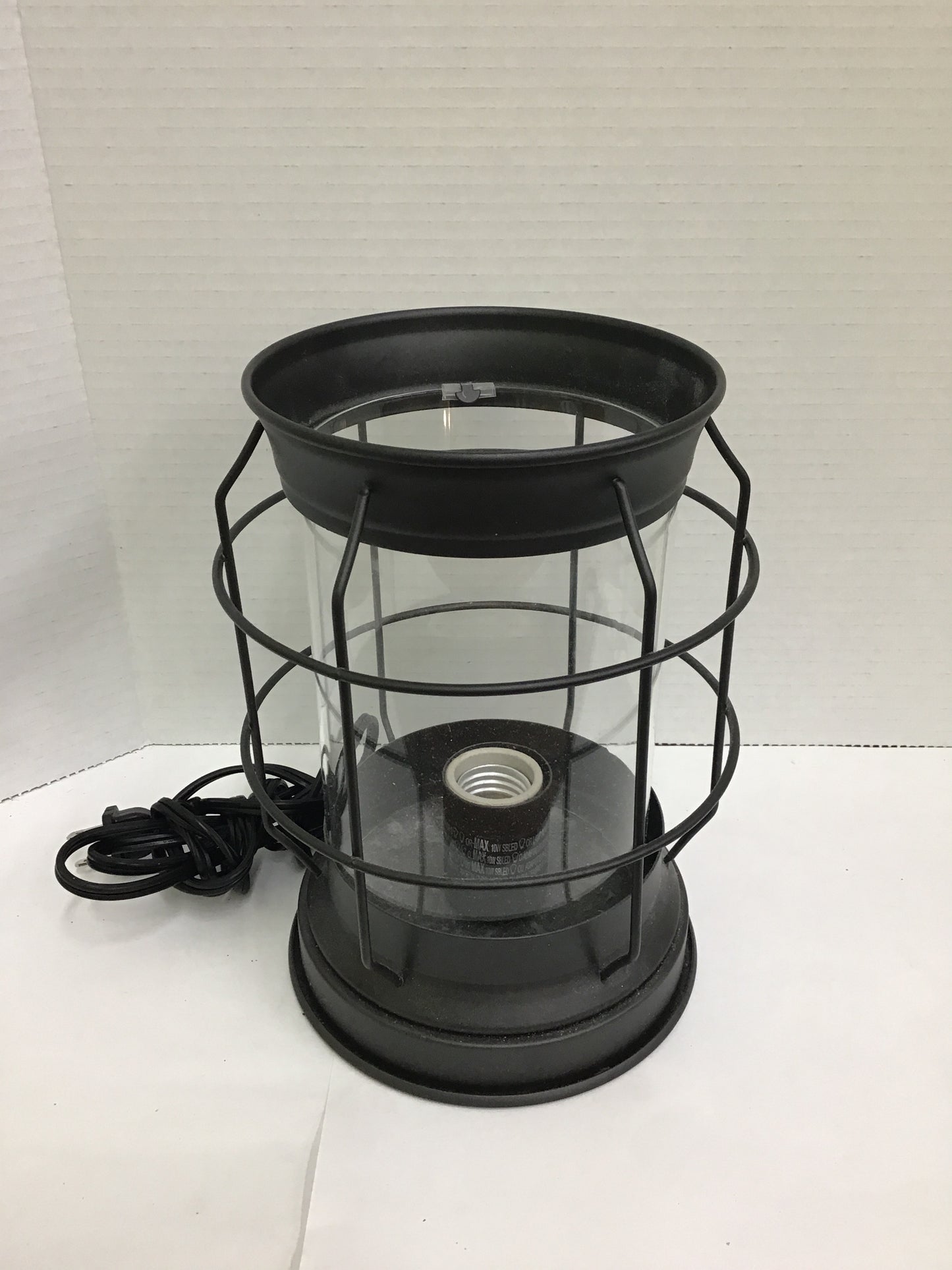 Modern Industrial Look Lamp- 9.25"h