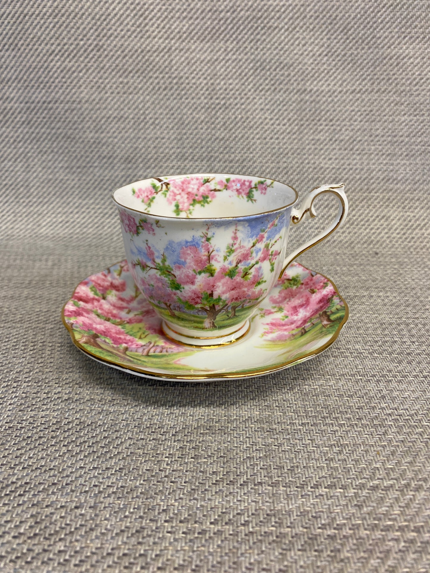 R.A. Teacup & Saucer - Blossom Time