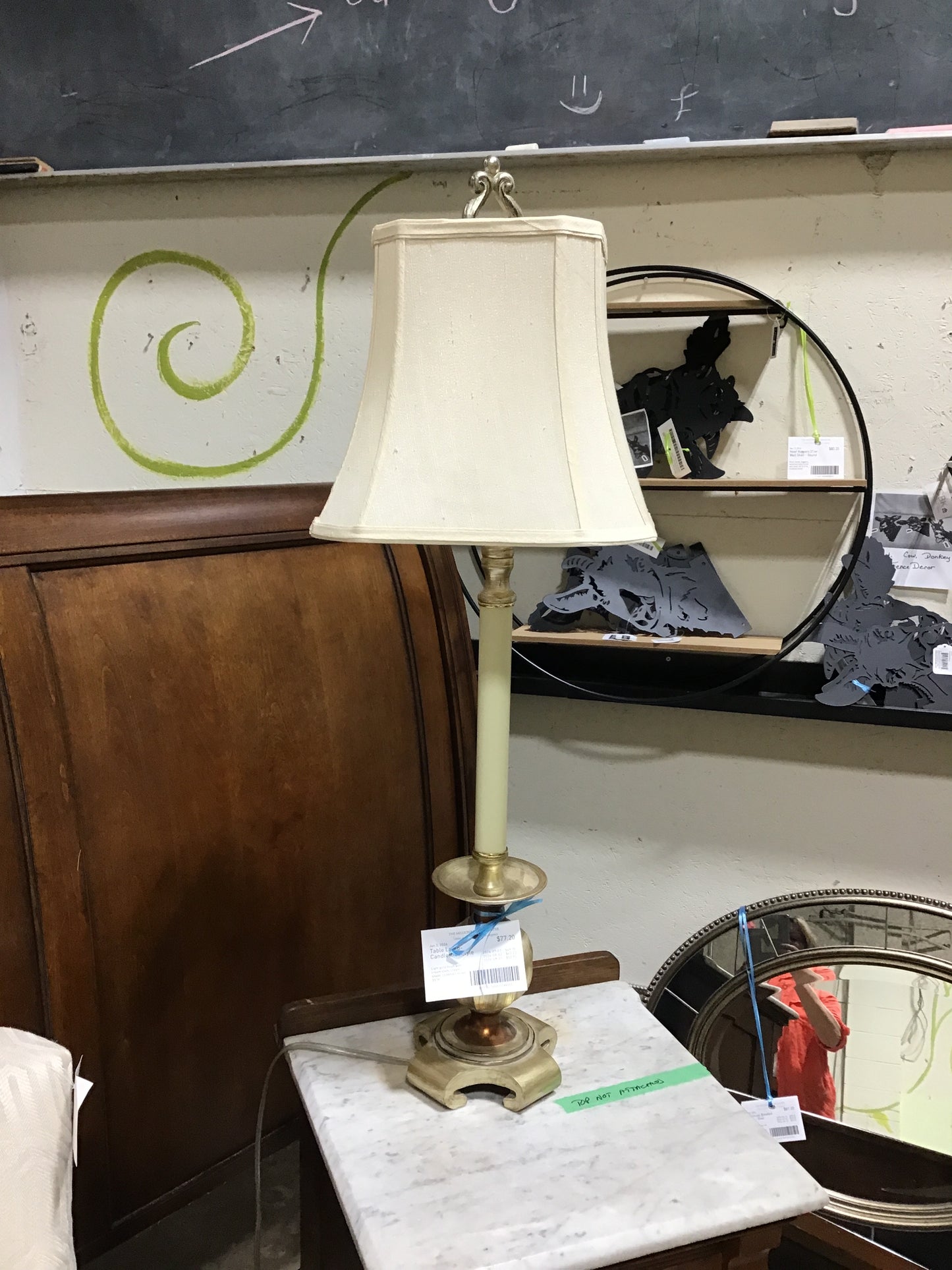 Table Lamp-Candlestick Style
