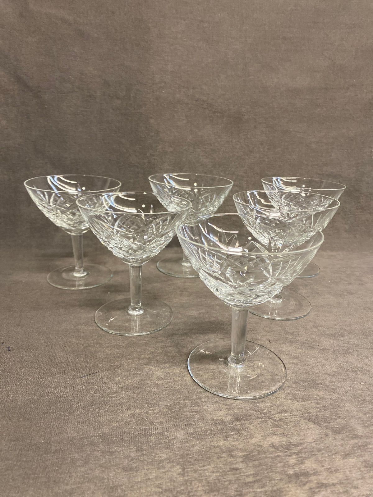 Set 6 Champagne Coupes