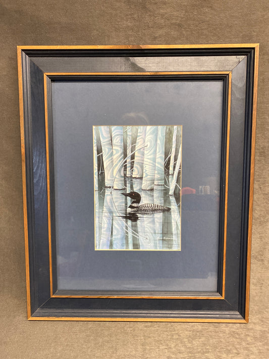 Framed Print - Loon Shadow