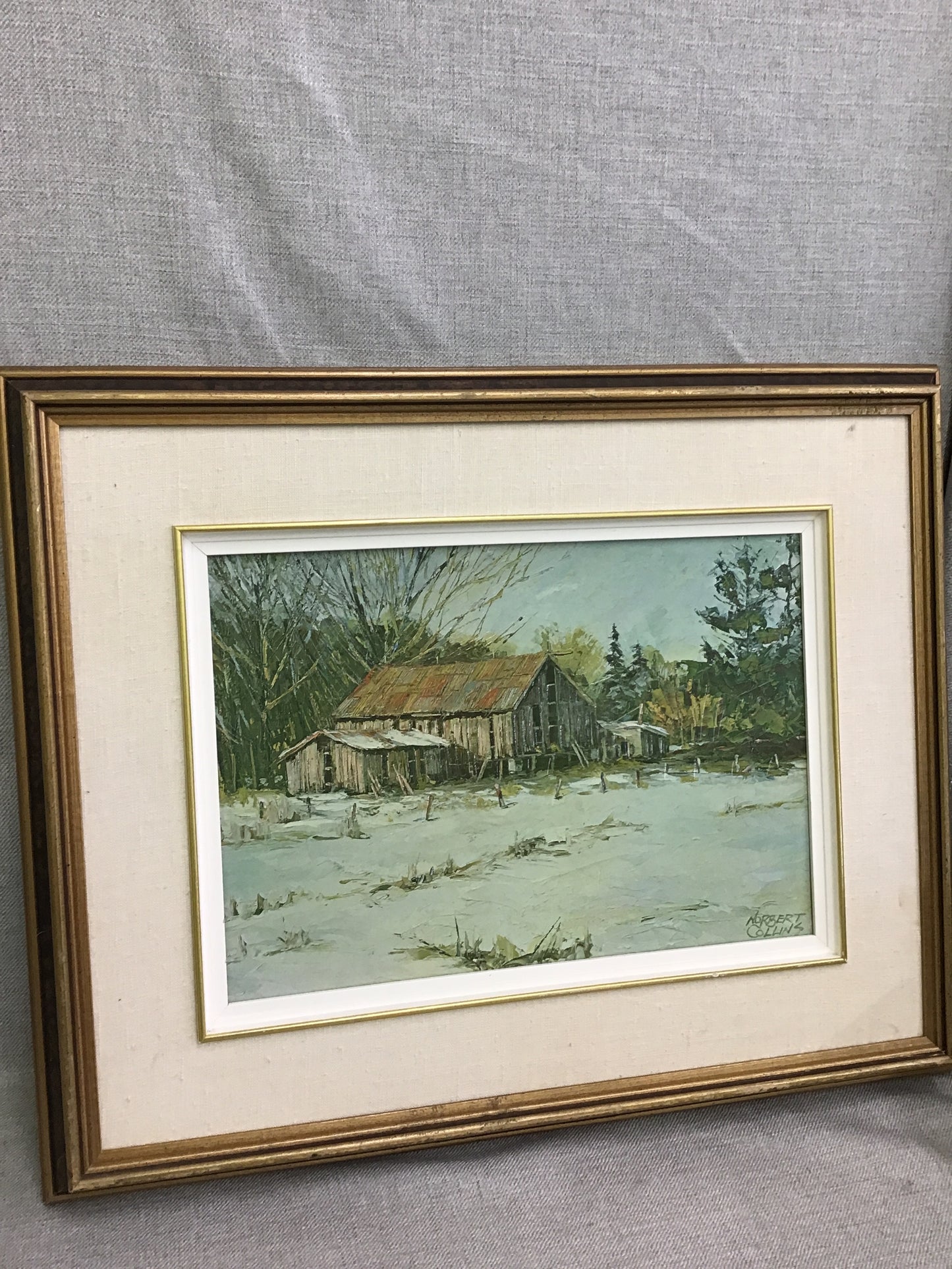 Norbert Collins 'Winter Cabin'