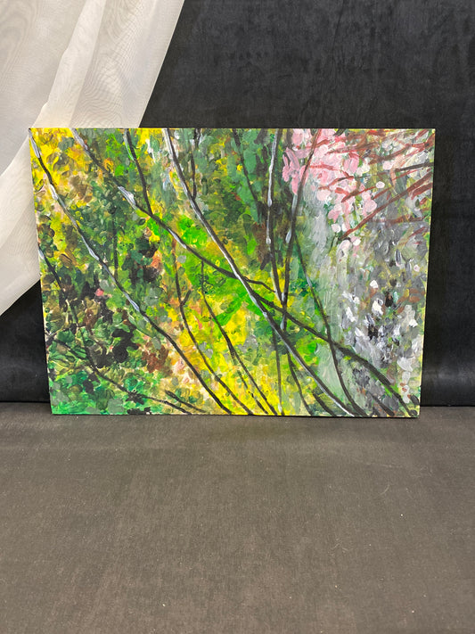 Unframed Painting - Foliage