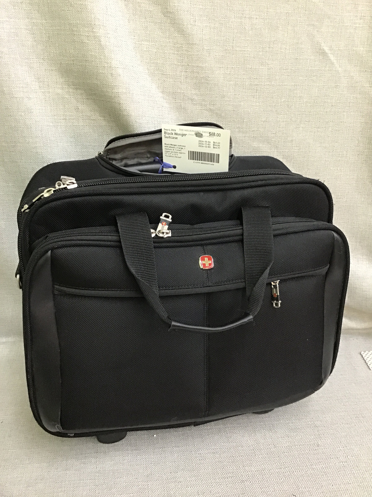 Black Wenger Suitcase