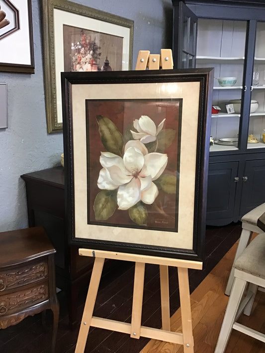Framed Print Magnolia by Vivian Flasch