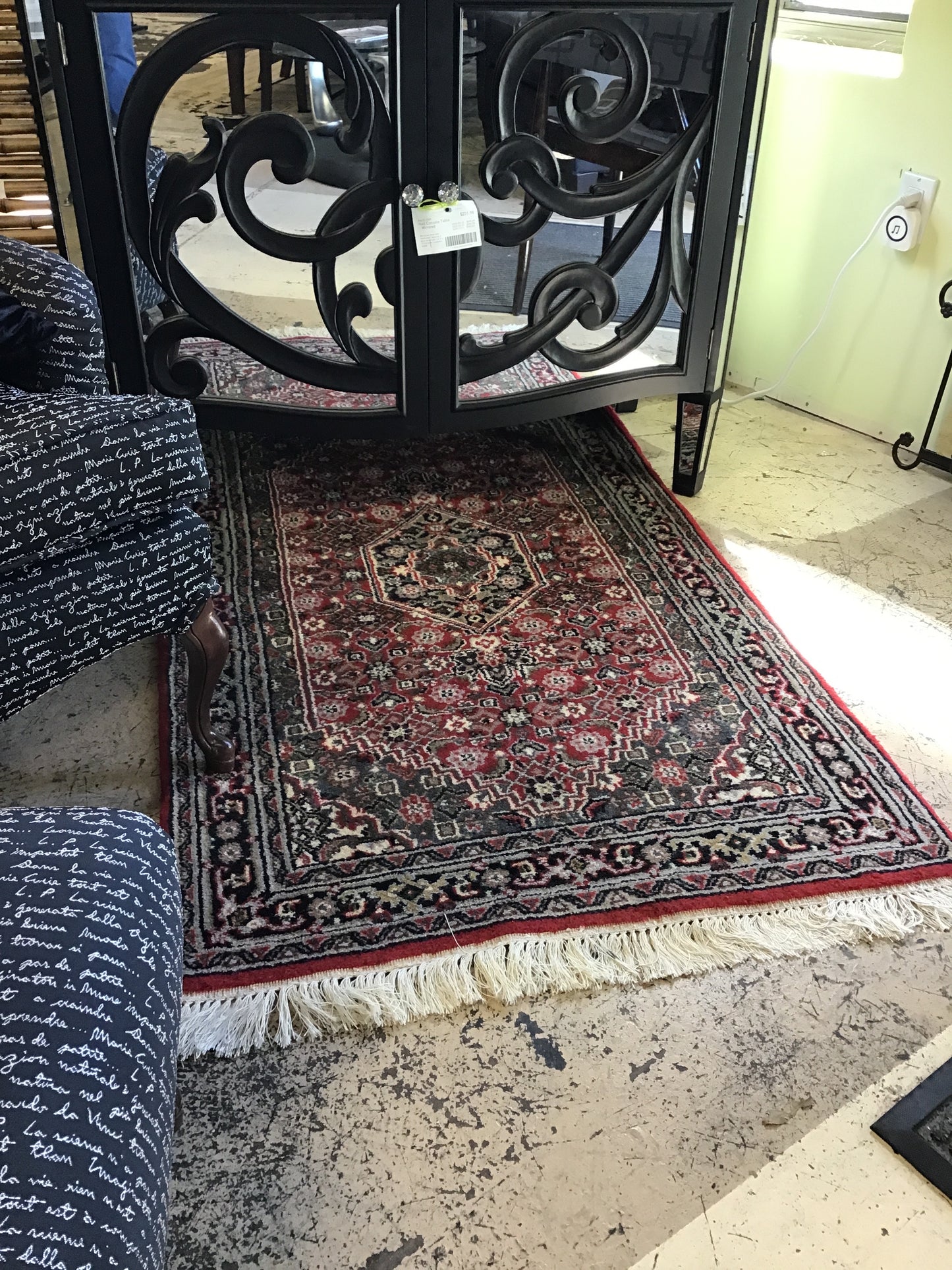 Hand Knotted Wool Rug - Red 36" x 64"