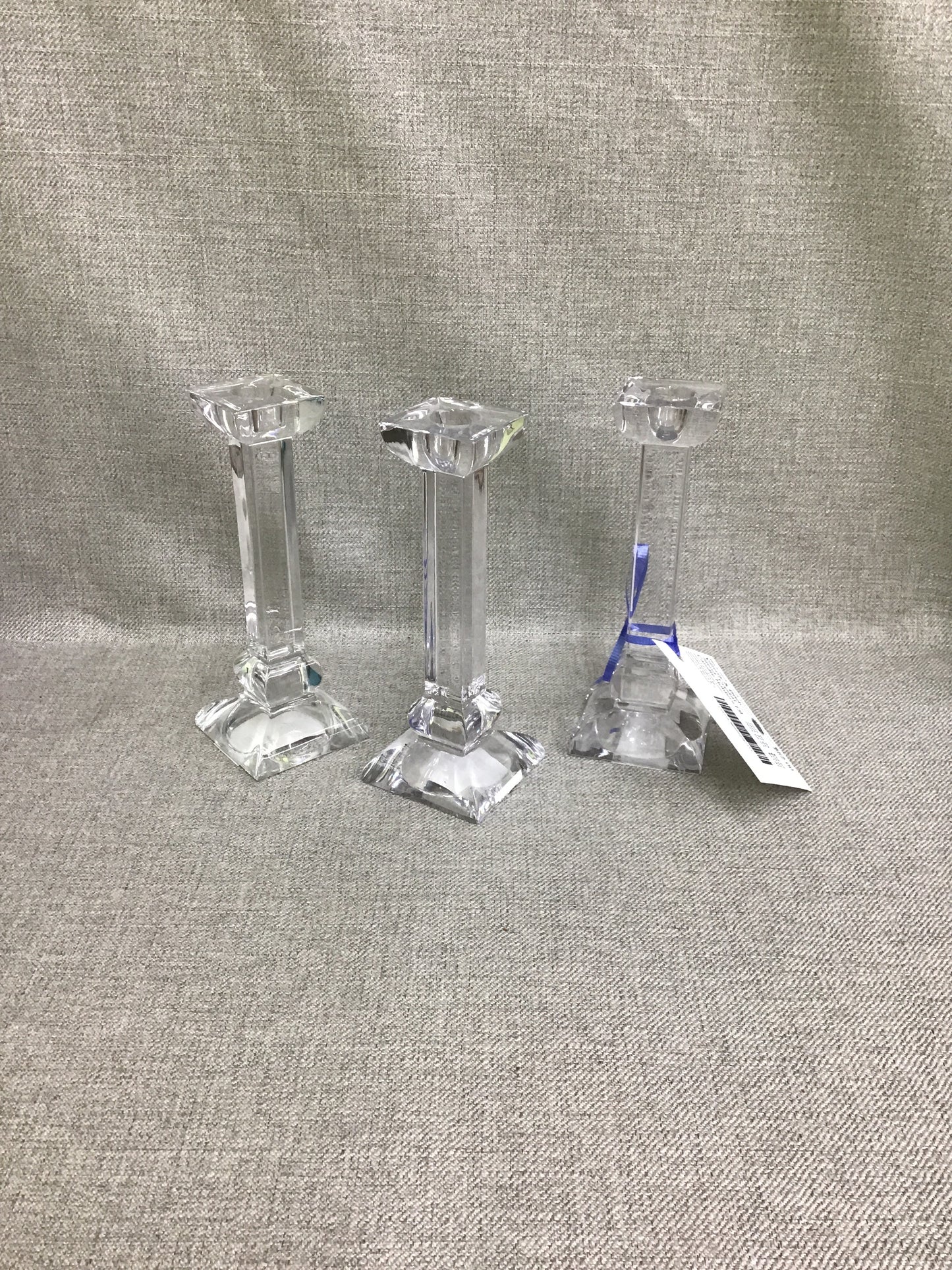 Villeroy & Boch 'Siena' Crystal Candle Holders (3)