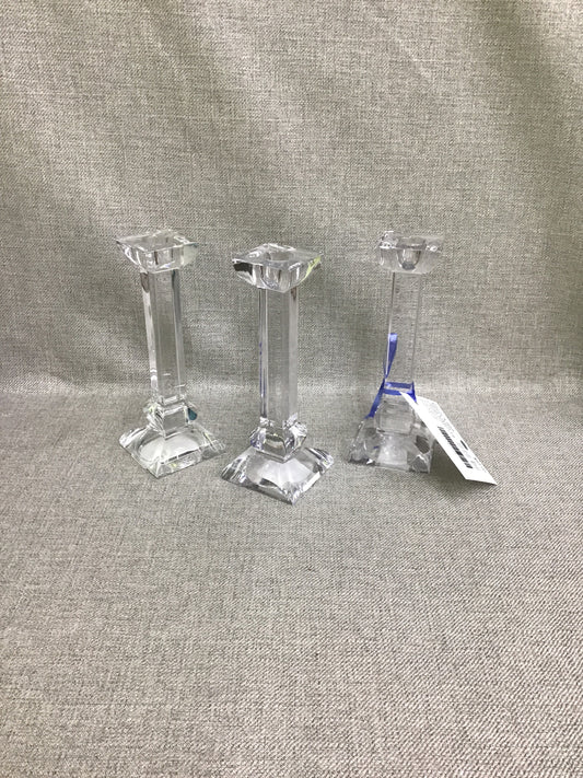 Villeroy & Boch 'Siena' Crystal Candle Holders (3)