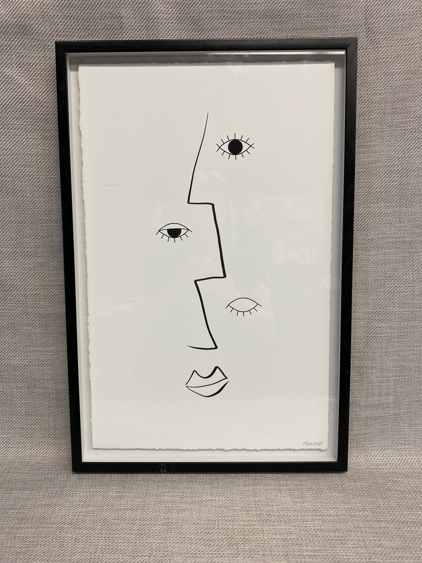 Framed Print - Face