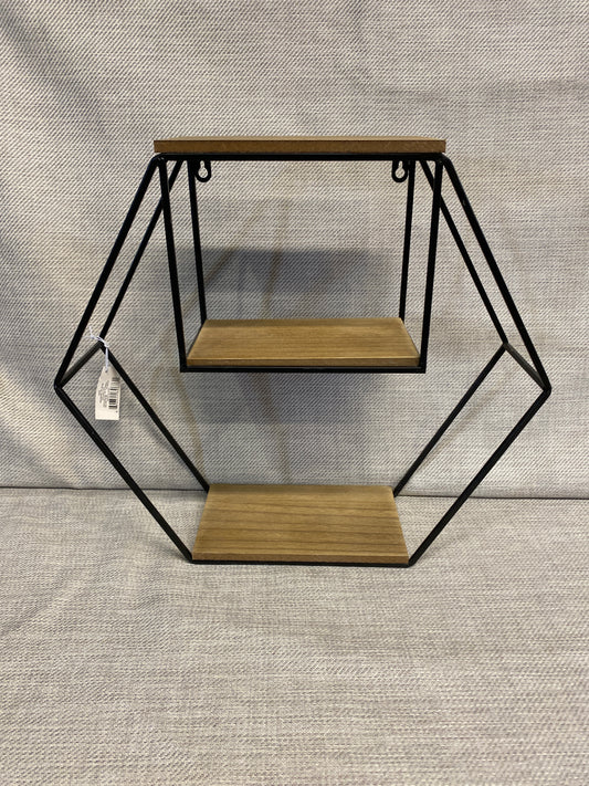 New! CBK 3Tier Wall Shelf - Hexagonal