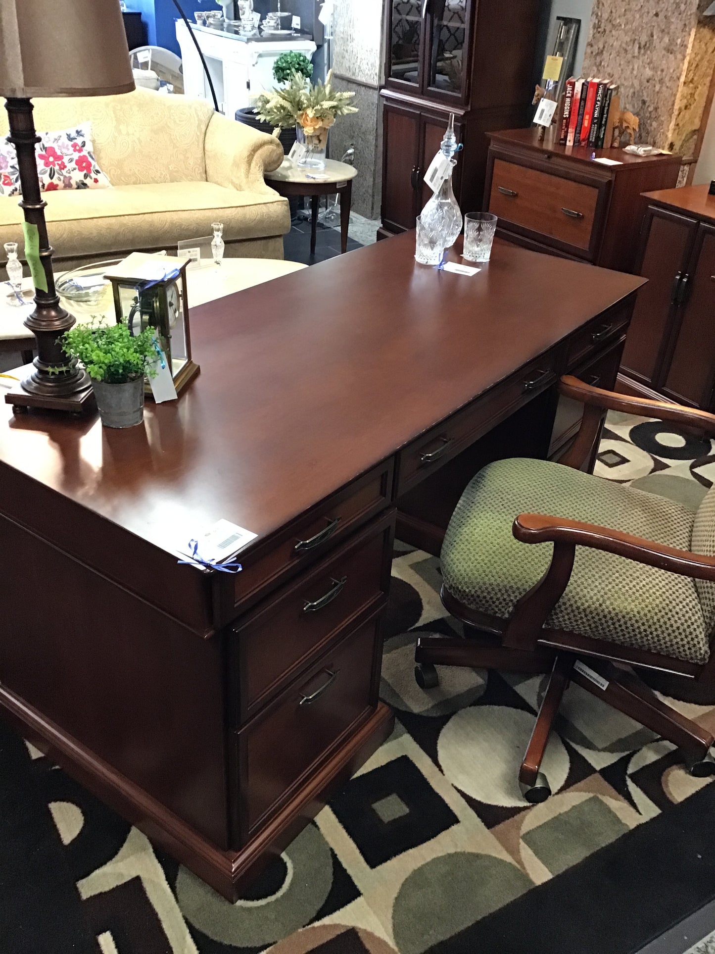 Gorgeous 3PC Bombay Co. Desk