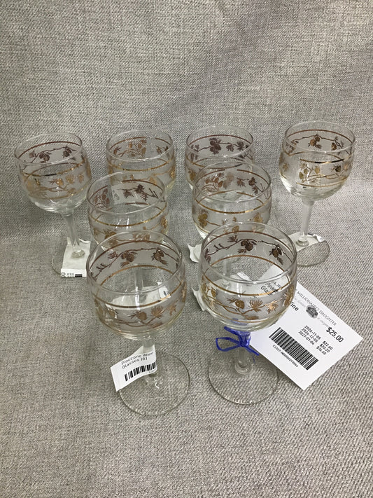 Pinecone Wine Glasses (8)