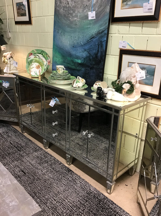 Mirrored Dresser