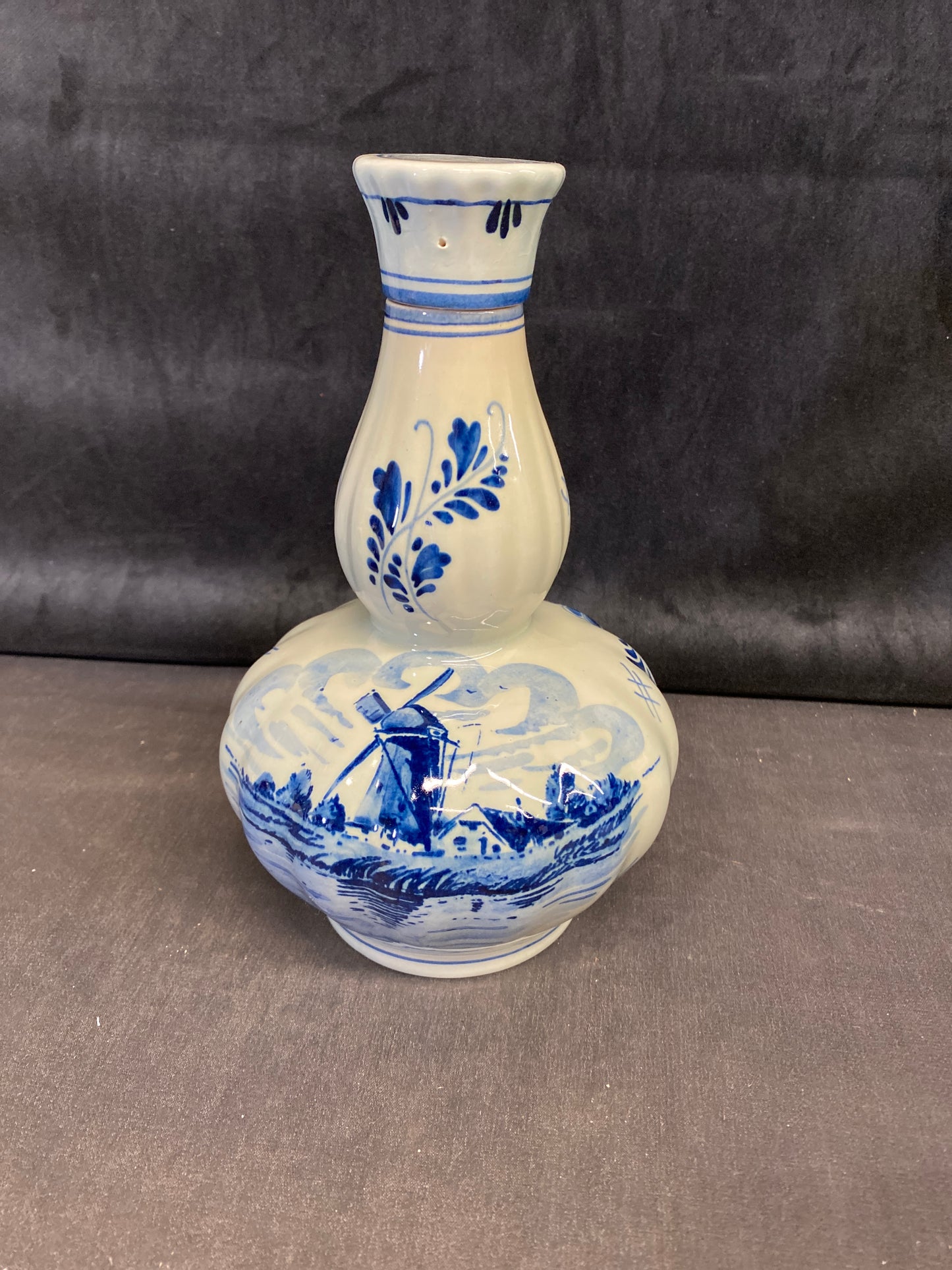 Vintage Delft Decanter / Music Box