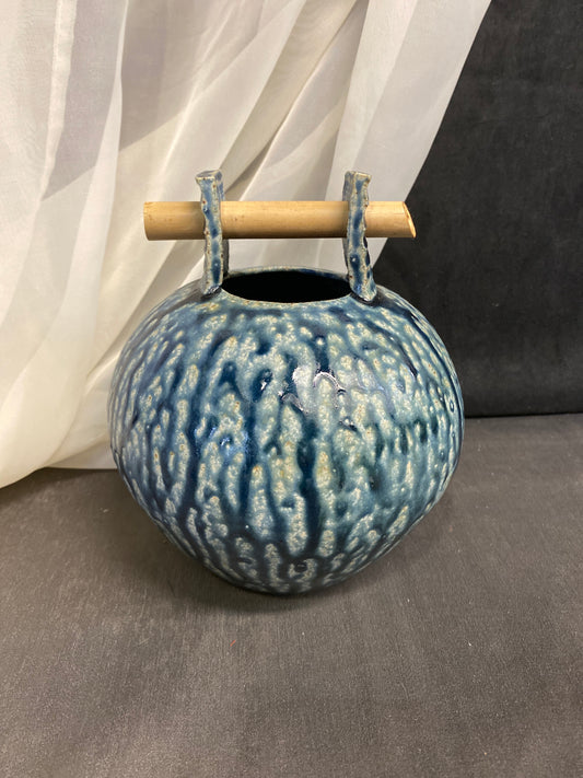 Altvater Pottery Studio Pot - Blue
