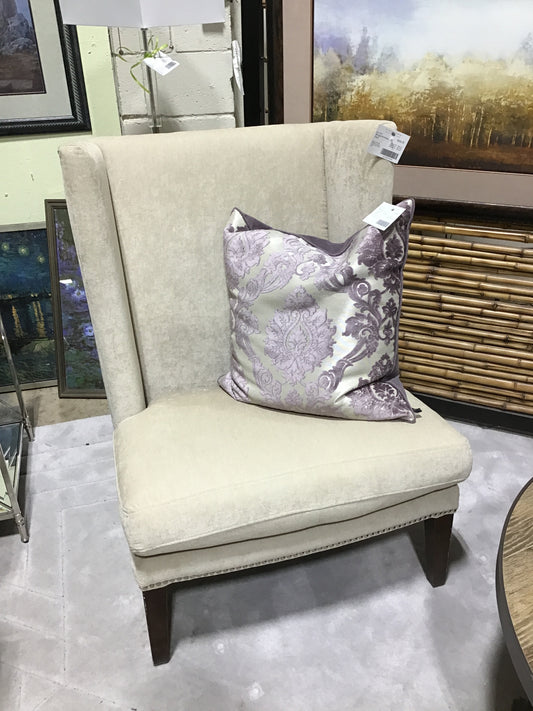 Winged Armless Chair