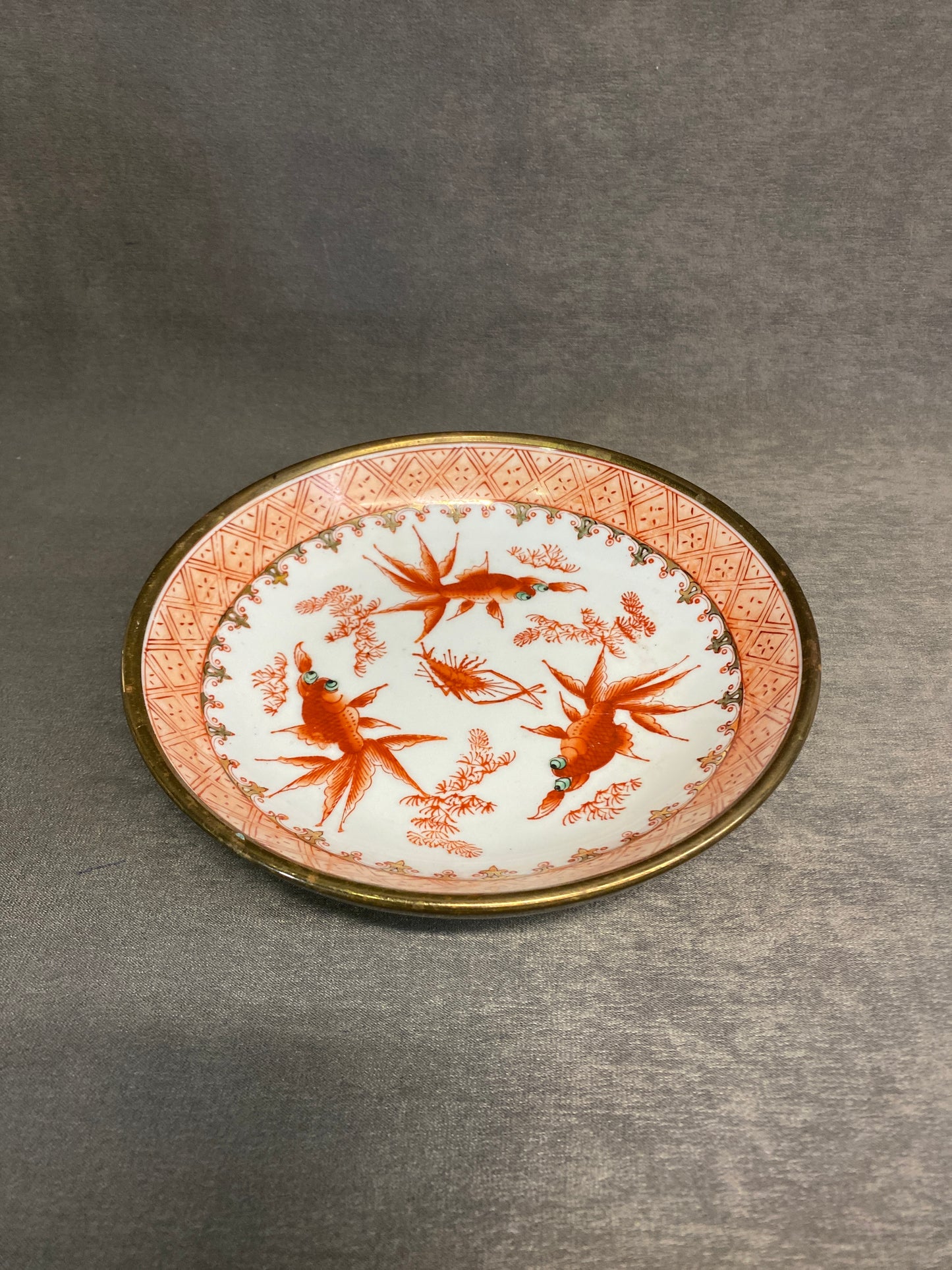 Decorative Ceramic Plate - Koi Fish